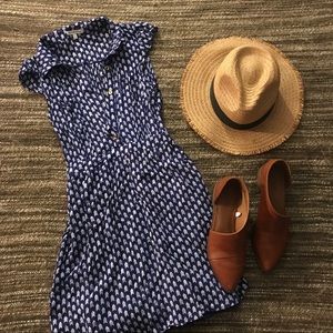 Chevron Print Dress // Charlotte Rousse // Small